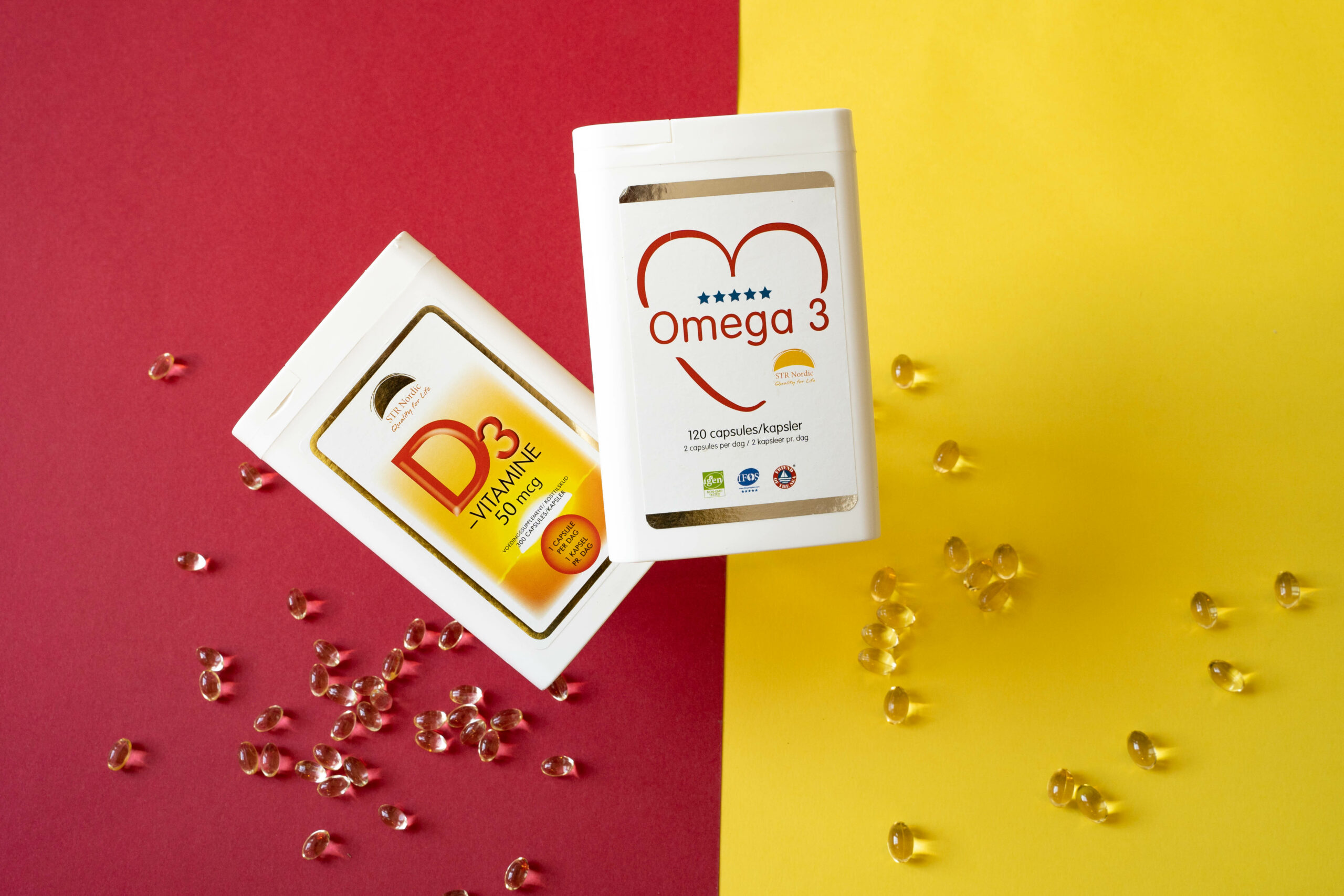 Omega-3 + D-vitamin 50 µg